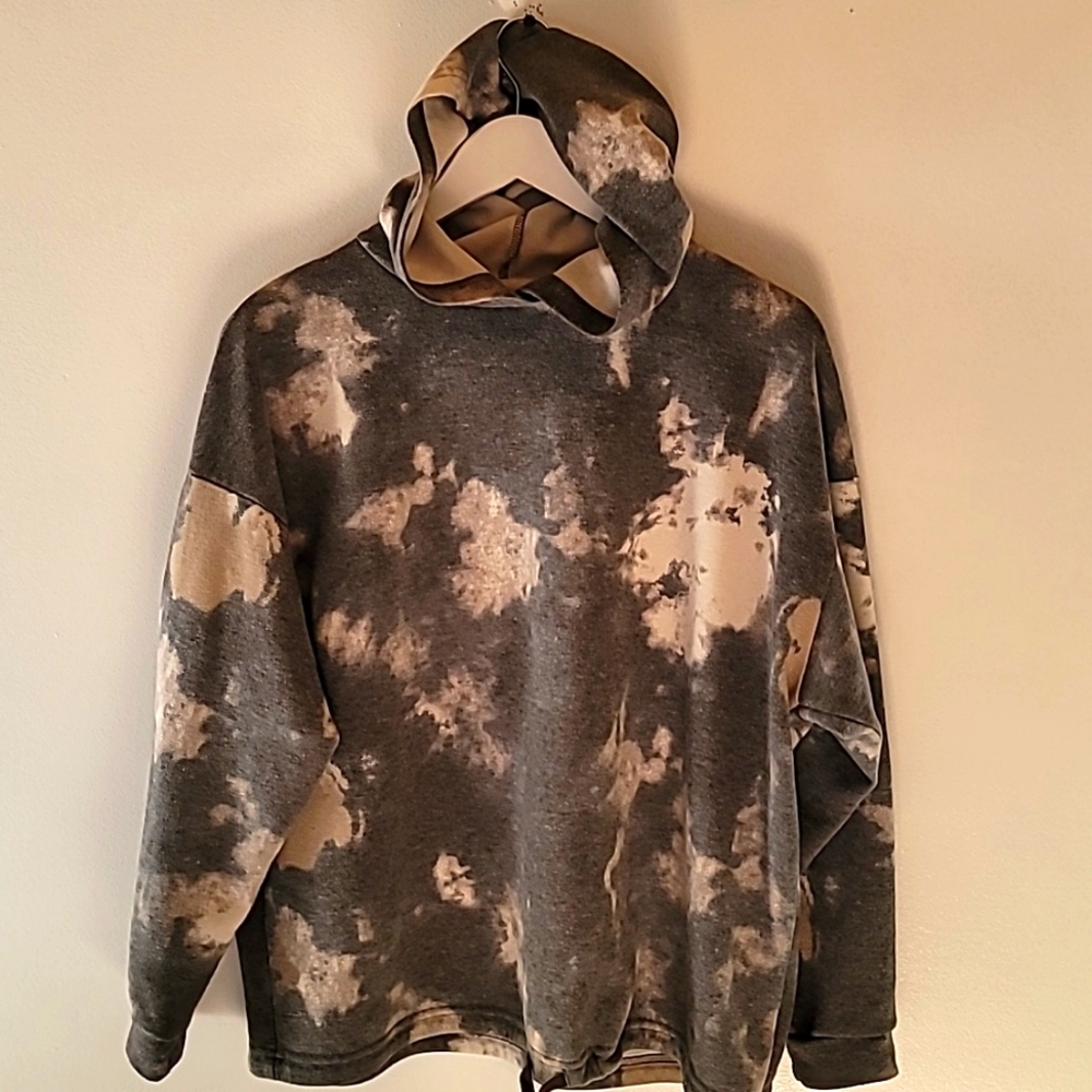 Jules Leopold Tie Dye hoodie size 1X